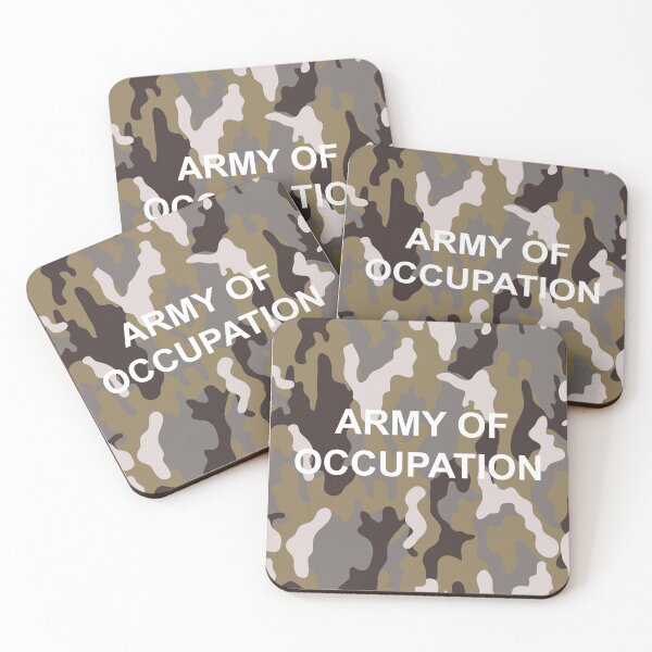 Item preview, army of occupation Sticker designed and sold by infinitty art.