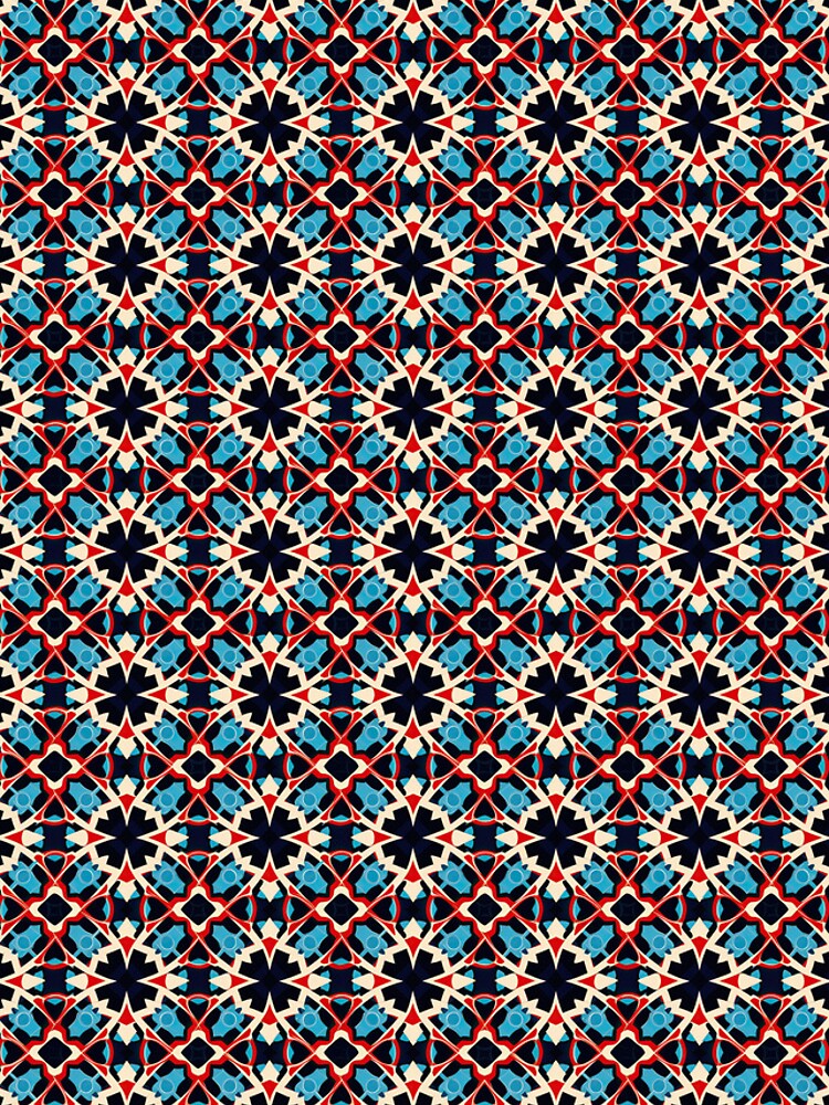 Thumbnail 4 of 4, iPhone Case, Arabesque Rhapsody: Symmetrical Splendor Pattern designed and sold by artwaves.