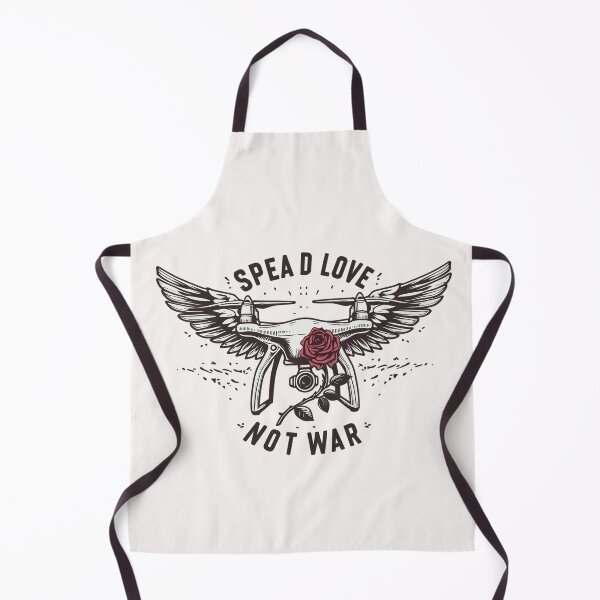 Item preview, Drone spead love not war designed and sold by gittuska11.
