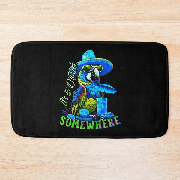 Item preview, It's 5 o'clock somewhere Cocktail Tropical Parrot designed and sold by MindWave THC.