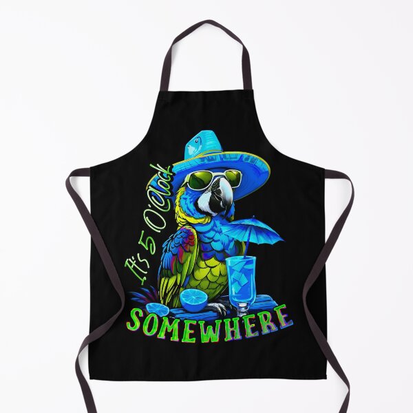 Item preview, It's 5 o'clock somewhere Cocktail Tropical Parrot designed and sold by MindWave THC.