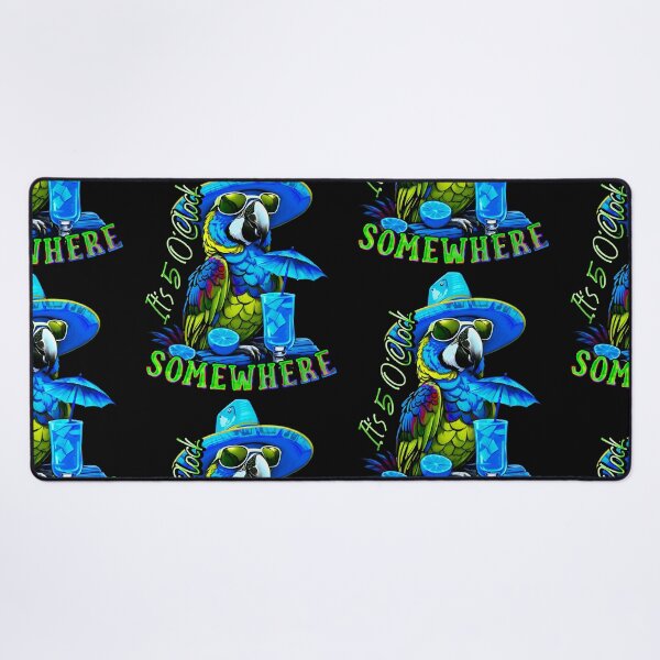 Item preview, It's 5 o'clock somewhere Cocktail Tropical Parrot designed and sold by MindWave THC.