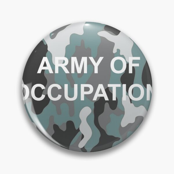 Item preview, army of occupation Sticker designed and sold by infinitty art.
