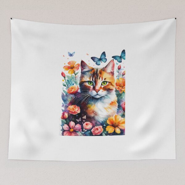 Item preview, cat art designed and sold by PICT  T MOSB.