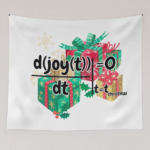 Item preview, Joy in christmas is always maximal in christmas, math christmas designed and sold by NoetherSym.