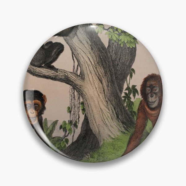 Item preview, Anthropoid Apes: Majestic Primates in Artistic Design designed and sold by ptMaker.