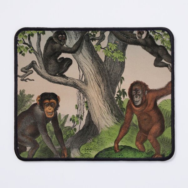 Item preview, Anthropoid Apes: Majestic Primates in Artistic Design designed and sold by ptMaker.