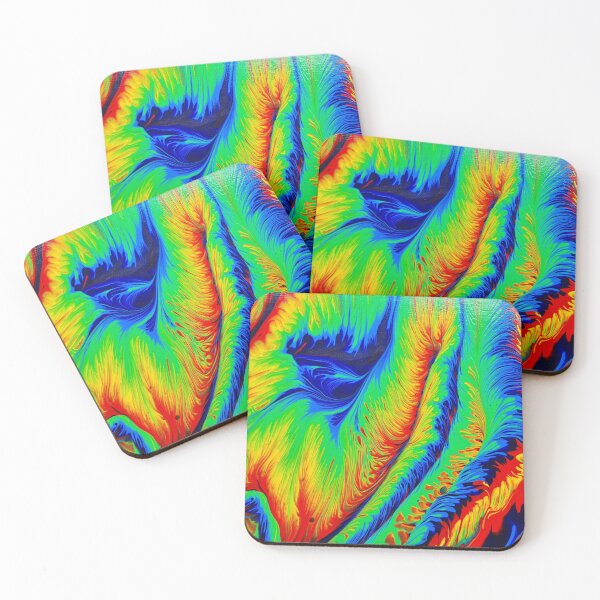 Item preview, Colour Implosion. Vivid Abstract Painting by Alison Hood designed and sold by AlisonHoodArt.