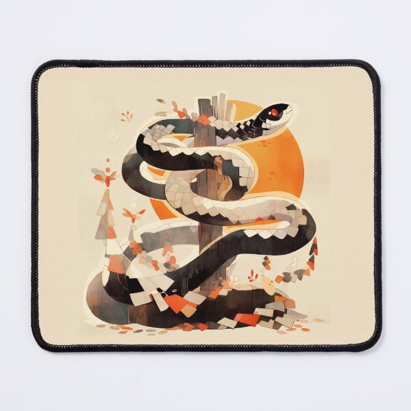 Item preview,  small japanese snake designed and sold by pencil-art98.