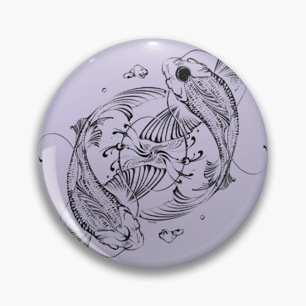 Artikelvorschau, Dark Koi (Dreamink Pinselführungssammlung) entworfen und verkauft von Anastasiia Maron.
