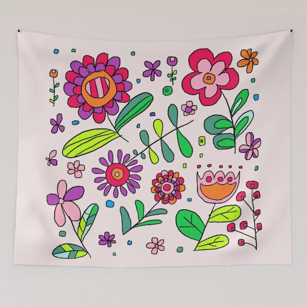 Item preview, Flower patterns designed and sold by zzzozzo.