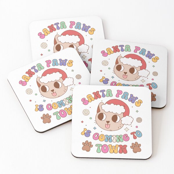 Item preview, Groovy Santa Paws Is Coming To Town designed and sold by LI1L.