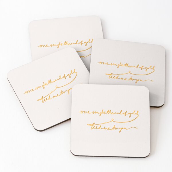 Item preview, Invisible string lyrics designed and sold by cranberryrose22.