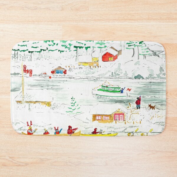 Item preview, Canoe Passage Christmas designed and sold by lisabenckhuysen.
