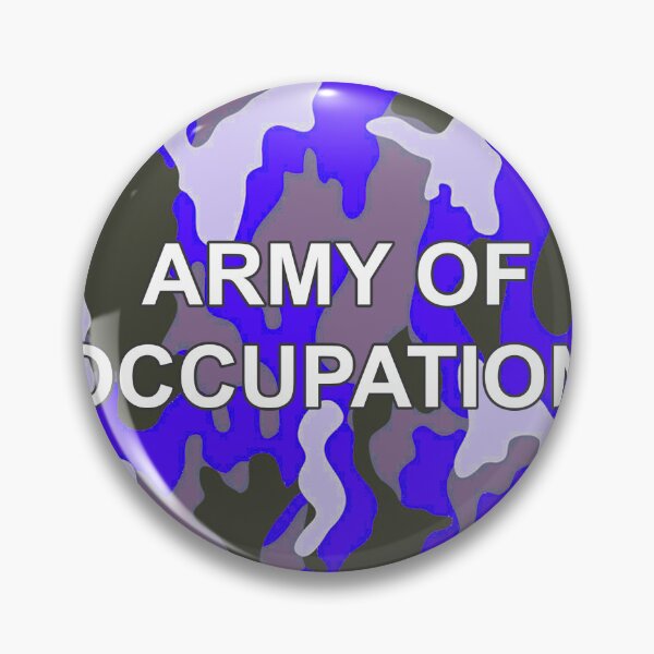 Item preview, army of occupation Sticker designed and sold by infinitty art.