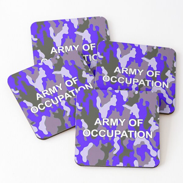 Item preview, army of occupation Sticker designed and sold by infinitty art.