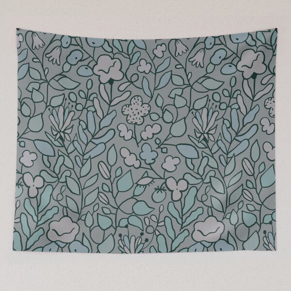 Item preview, Grey Surrealistic jungles designed and sold by kostolom3000.