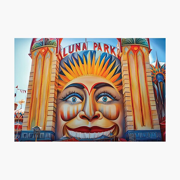 Lovely Luna Park Photographic Print