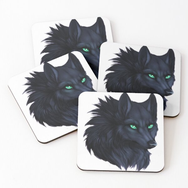 Item preview, EmeraldGaze Wolf: Piercing Wilderness in Every Look designed and sold by DeanBoffShop.