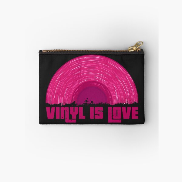 Item preview, Pink Vinyl is love (black) designed and sold by animinimal.