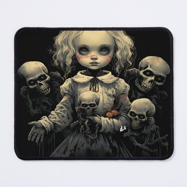 Item preview, Solemn Among Skulls The Doll in a Kingdom of Bones designed and sold by DarkScienses.