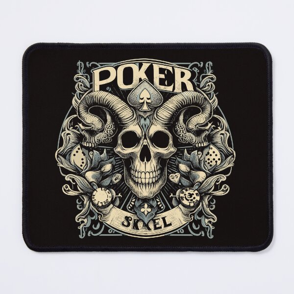 Item preview, Poker skull designed and sold by gittuska11.