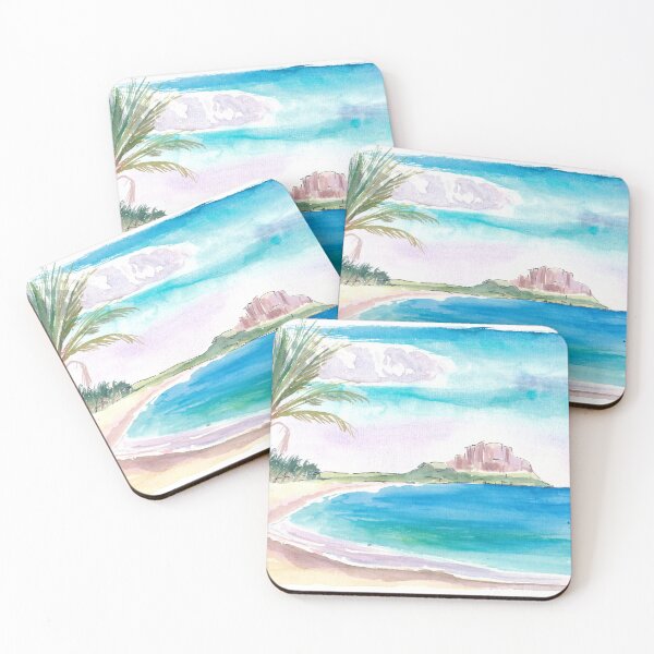 Item preview, Lonely Flic En Flac Beach in Mauritus designed and sold by artshop77.