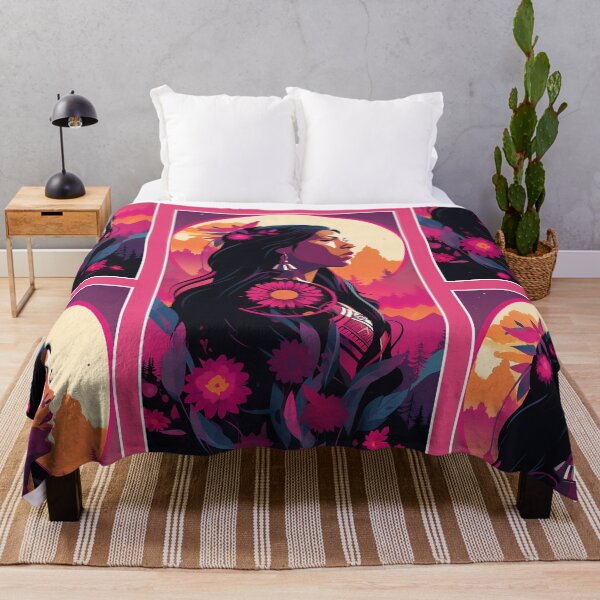 Item preview, Native American Girl | Indian Girl Natural Colors | Premium Design  designed and sold by AlNoah.