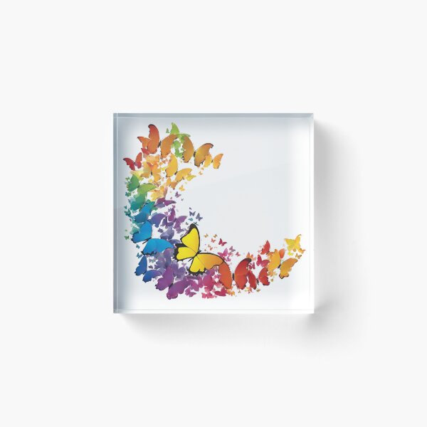 Item preview, Butterflies like waning crescent moon designed and sold by SAKADesignArt.