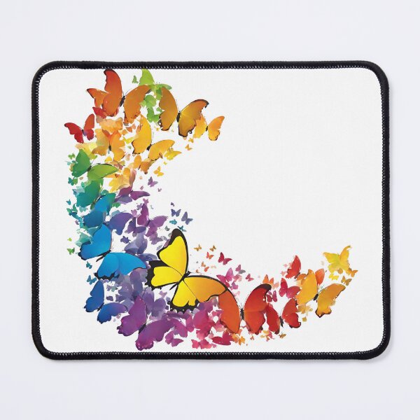 Item preview, Butterflies like waning crescent moon designed and sold by SAKADesignArt.