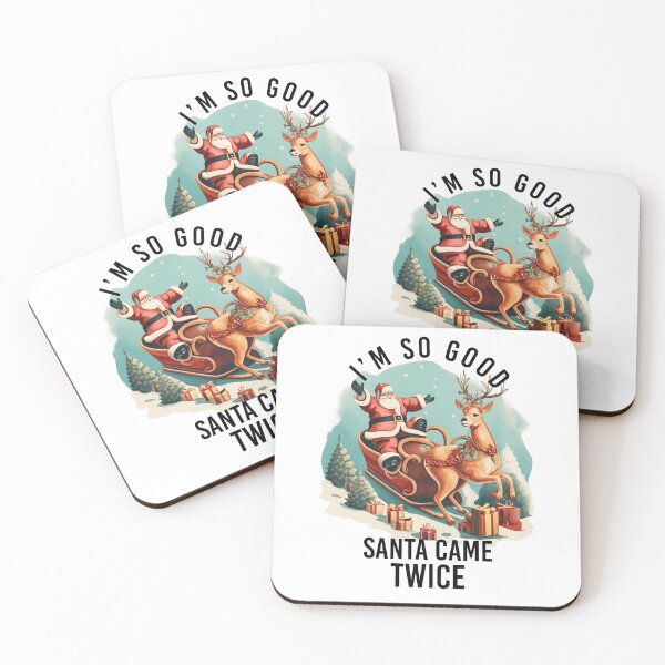 Item preview, santa came twice designed and sold by TshirtTalkYou.