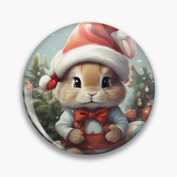 Item preview, christmas baby bunny designed and sold by AxelBrook.