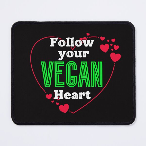 Item preview, Follow your vegan heart designed and sold by farahmae.