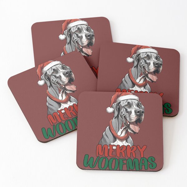 Item preview, Merry Woofmas Great Dane Dog  designed and sold by GoodyPaws.