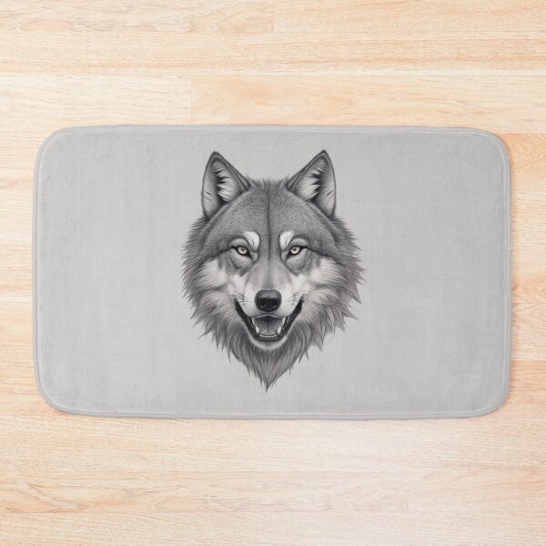 Item preview, Wolf Black And White designed and sold by Interdit.