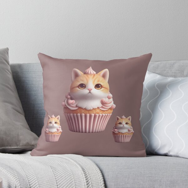 Item preview, Whisker Delight: The Sweetest Cupcake Kitty! CupCat, Cupcake Cat  designed and sold by innovationTR.