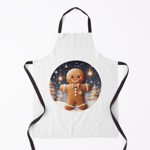 Item preview, 3D Cute The Gingerbread Man Christmas Round Design Holiday Decor designed and sold by AliceCloset.