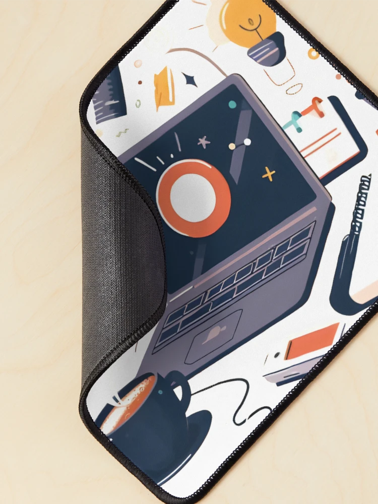 Thumbnail 2 of 5, Mouse Pad, Creative Workspace designed and sold by InkFool.