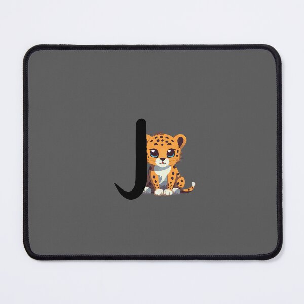 Item preview, Letter J, jaguar, animals and letters, designed and sold by Hope-it-fits.