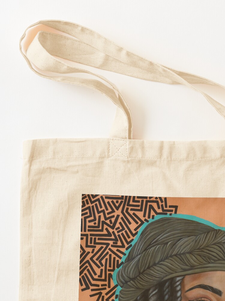 Thumbnail 3 of 5, Tote Bag, Over the shoulder designed and sold by mikelahl.