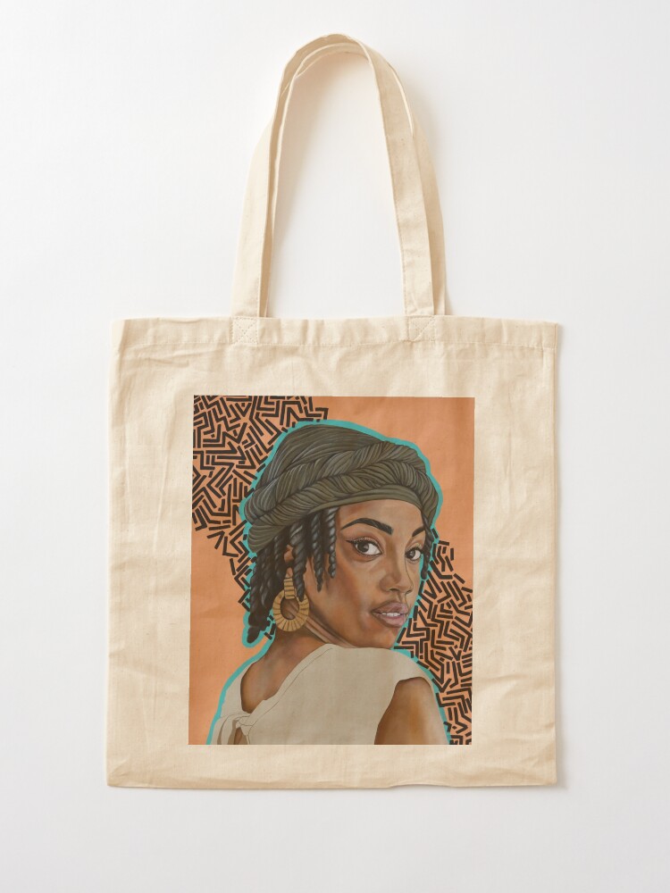Thumbnail 2 of 5, Tote Bag, Over the shoulder designed and sold by mikelahl.