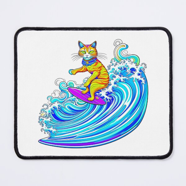 Item preview, Surf Cat designed and sold by Peace-Artist-24.