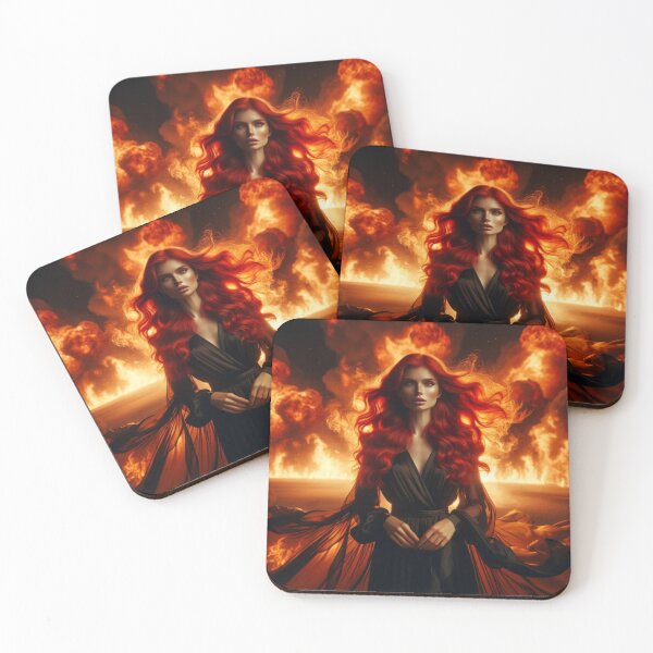 Item preview, Igneous Domain - Reign of the Redhead" designed and sold by masquetea.