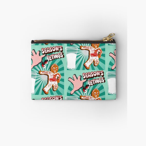 Item preview, Seasons Greetings Gingerbread Running Man designed and sold by FileStyle.