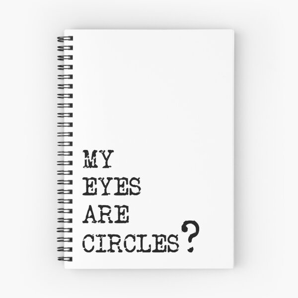 Item preview, My Eyes are Circles, James Acaster , Taskmaster quote designed and sold by Inky-Spiration.