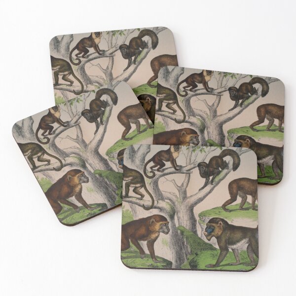 Item preview, Monkey and Baboon Extravaganza: Playful Primate Art for Nature Lovers designed and sold by ptMaker.