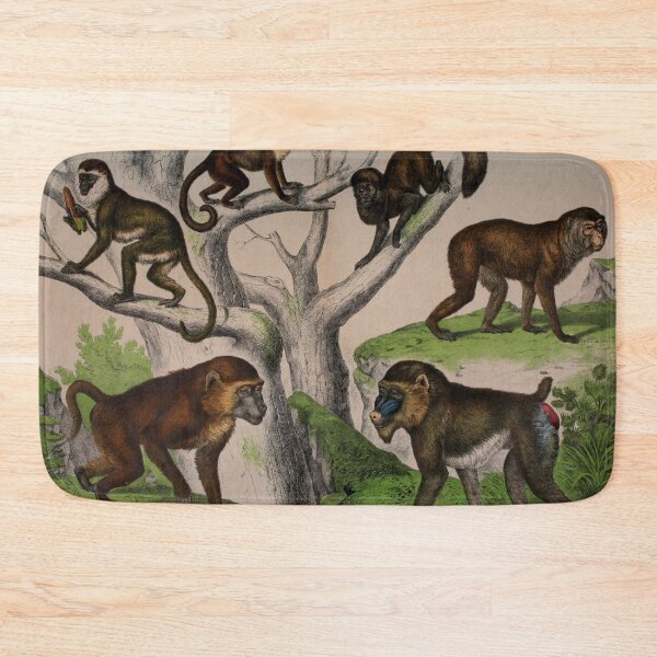 Item preview, Monkey and Baboon Extravaganza: Playful Primate Art for Nature Lovers designed and sold by ptMaker.