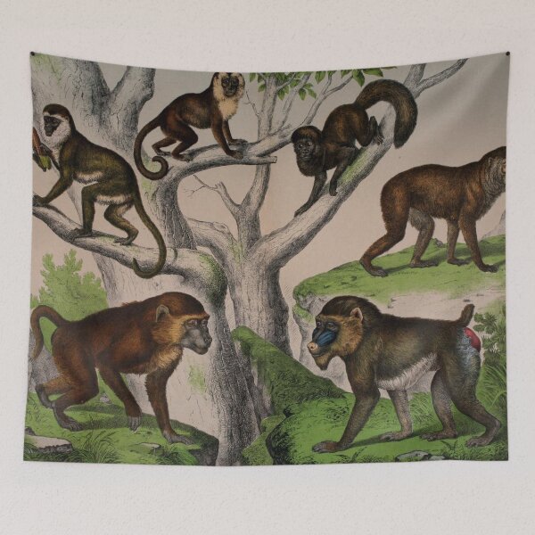 Item preview, Monkey and Baboon Extravaganza: Playful Primate Art for Nature Lovers designed and sold by ptMaker.