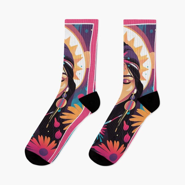 Item preview, Native American Girl | Indian Girl Natural Colors | Premium Design  designed and sold by AlNoah.