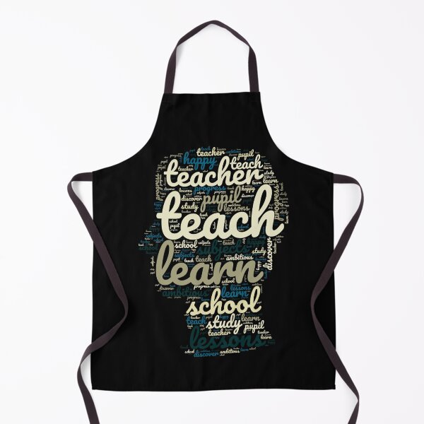 Item preview, Teacher Shapecloud Print designed and sold by marcimarci.